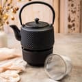Miniatyrbillede 2 af 11: STØBEJRNSKANDE 0,8L MED FILTER OG VARMERE KINGHOFF KH-1847