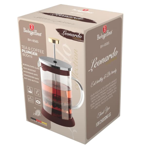 KOLV KAFFE TE 800 ml BERLINGER HAUS BH-8585 LEONARDO