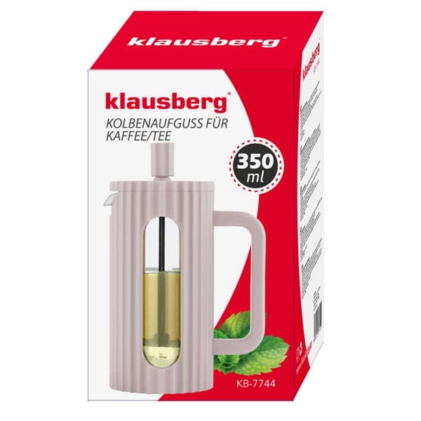 KOLV KAFFE/TE KOLKARE 350ml KLAUSBERG KB-7744 ROSA
