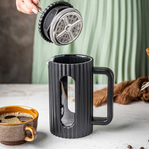 KOLV KAFFE/TE KOLKARE 600ml KLAUSBERG KB-7746 SVART