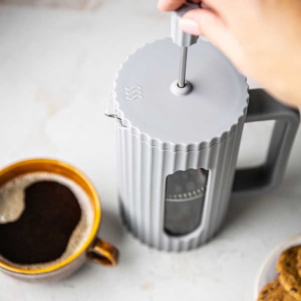 KOLV KAFFE/TE KOPP 1000ml KLAUSBERG KB-7752 GRÅ