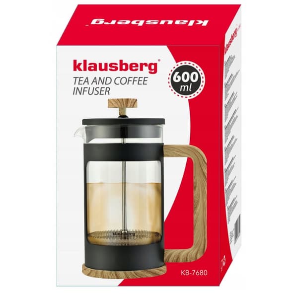KOLV KAFFE/TE KOLKARE 600ml KLAUSBERG KB-7680