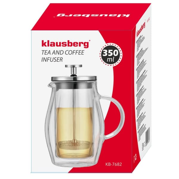TERMISK KAFFE/TE KOLVMASKIN 350ml KLAUSBERG KB-7682