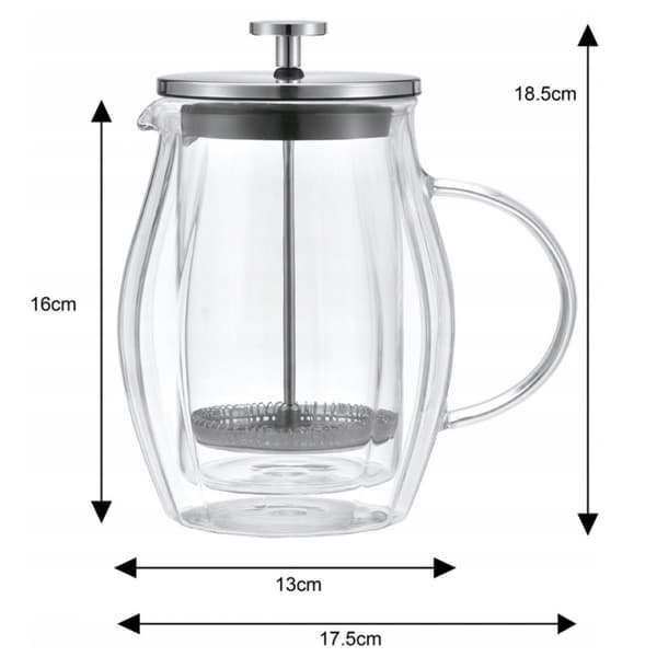 TERMISK KAFFE/TE KOLVMASKIN 600ml KLAUSBERG KB-7683
