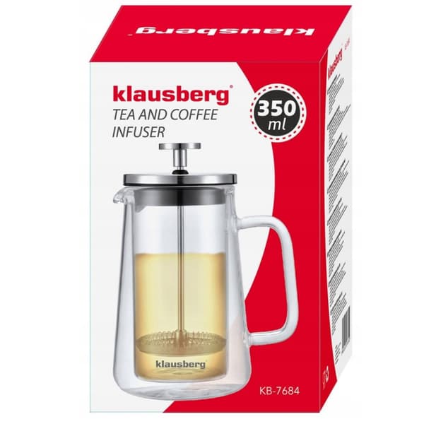 TERMISK KAFFE/TE KOLVMASKIN 350ml KLAUSBERG KB-7684