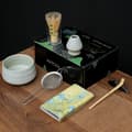 Miniatyrbild 1 av 9: INF Matcha Visp Set CT Sju Delar - Vit Crackle Glasyr