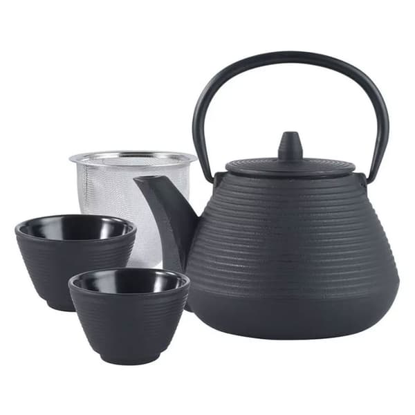 Støbejerns tekande 1l med filter og kopper Kinghoff Kh-1846 Lumarko!