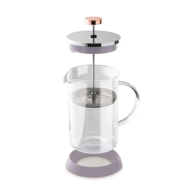Piston Kaffe- og temaskine 600ml Berlinger Haus Bh-8588 Taupe Lumarko!