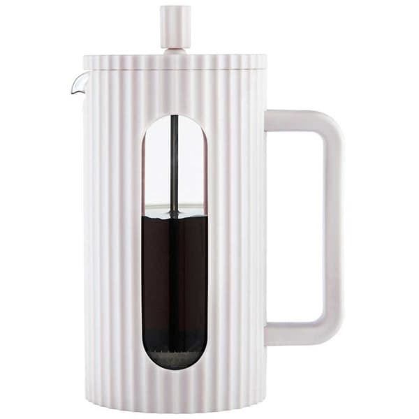 Piston Kaffe-/Temaskine 1000ml Klausberg Kb-7753 Hvid Lumarko!