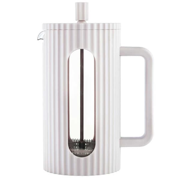 Piston Kaffe-/Temaskine 1000ml Klausberg Kb-7753 Hvid Lumarko!