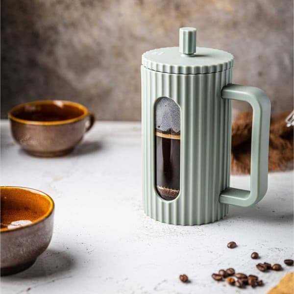 Piston Kaffe-/Temaskine 1000ml Klausberg Kb-7755 Grøn Lumarko!