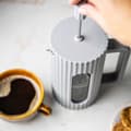 Miniatyrbillede 9 af 11: Piston Kaffe-/Temaskine 350ml Klausberg Kb-7742 Grå Lumarko!