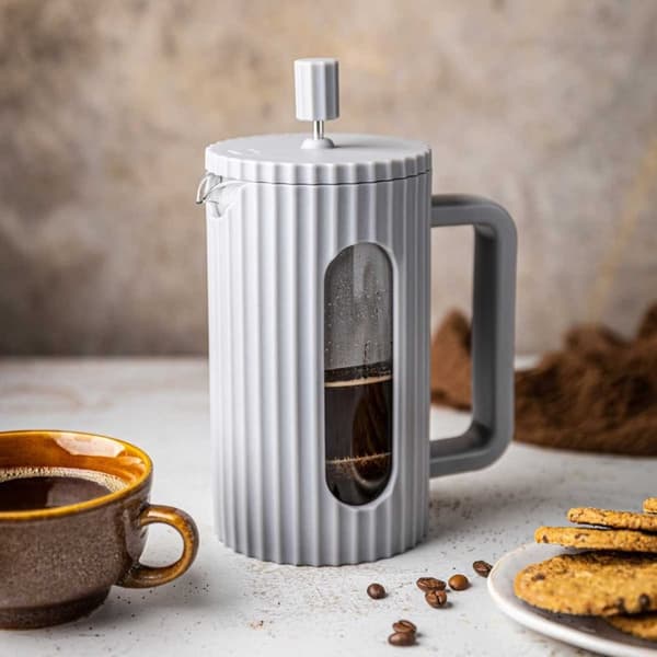 Piston Kaffe-/Temaskine 350ml Klausberg Kb-7742 Grå Lumarko!