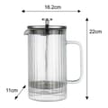 Miniatyrbillede 9 af 10: Termomaskine til kaffe/te 1000ml Klausberg Kb-7758 Lumarko!