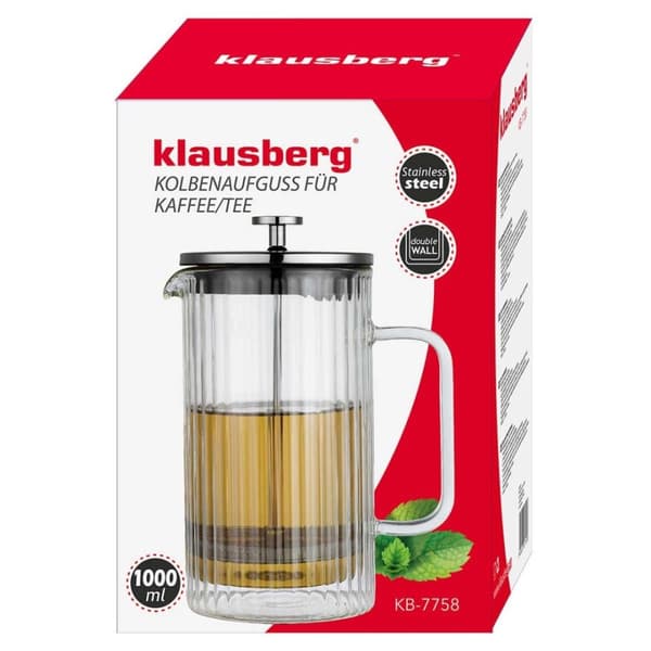 Termomaskine til kaffe/te 1000ml Klausberg Kb-7758 Lumarko!