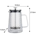 Miniatyrbild 8 av 10: Termobryggare för kaffe/te 1000ml Klausberg Kb-7764 Lumarko!