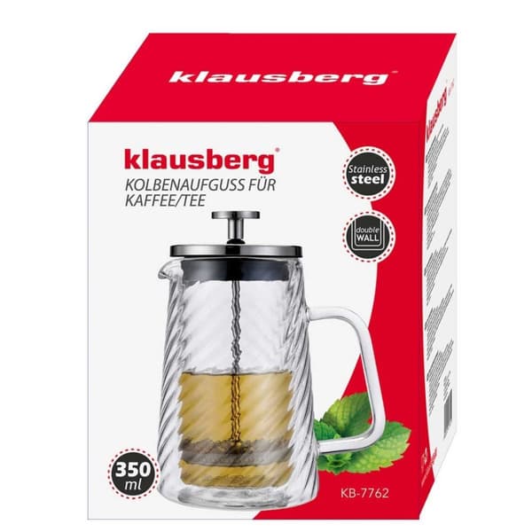 Termomaskine til kaffe/te 350 ml Klausberg Kb-7762 Lumarko!