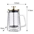 Miniatyrbillede 7 af 9: Termomaskine til kaffe/te 350 ml Klausberg Kb-7765 Lumarko!