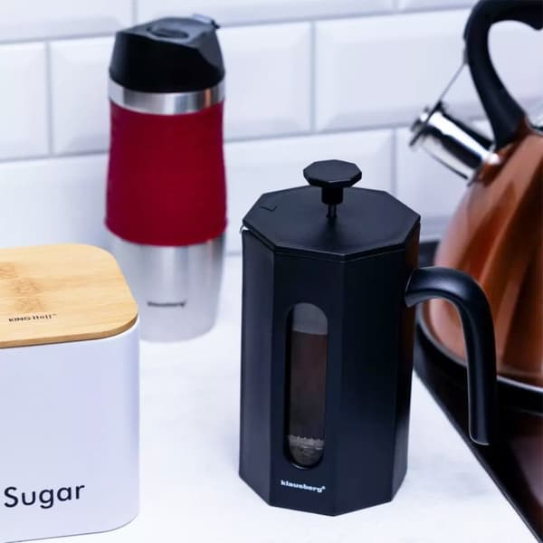 Kolvbryggare för kaffe/te med 600 ml Klausberg Kb-7677 Lumarko!
