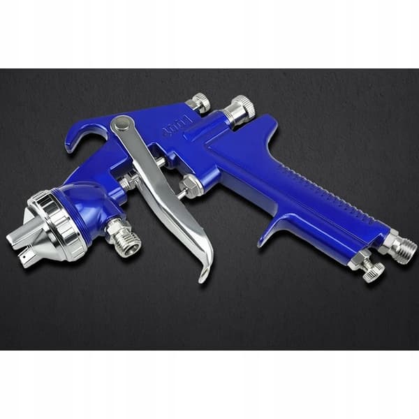 LVLP färgpistol med en 1L metalltank och ett 1,4 mm munstycke