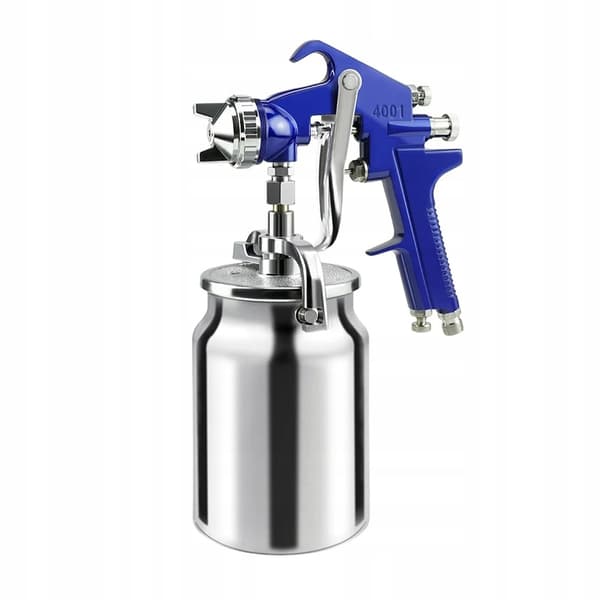 LVLP färgpistol med en 1L metalltank och ett 1,4 mm munstycke