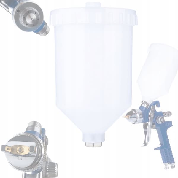600ml tank til materiale til HVLP malerpistolen