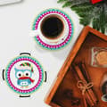 Miniatyrbild 3 av 5: Diamantbroderi - Glasunderlägg Glasunderlägg 8 st - Ugglor