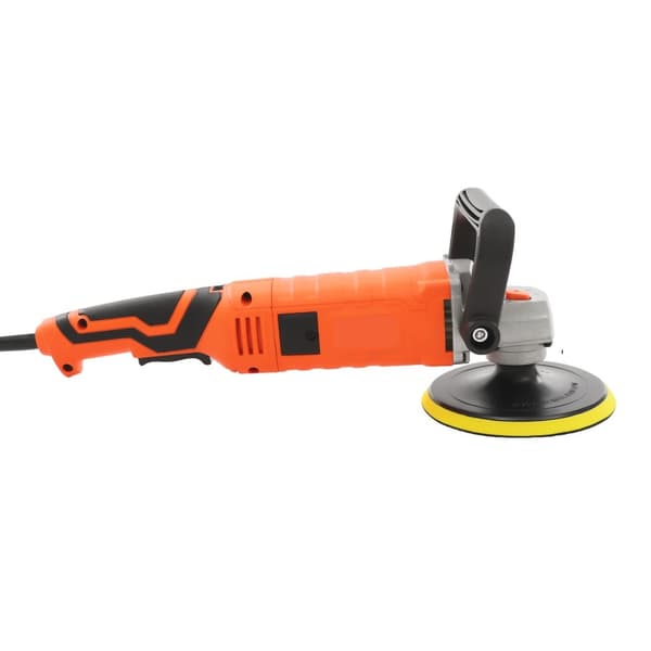 Bilpolermaskin, 1580W effekt, 7 hastighetsinställningar, 3,23 kg vikt,Orange