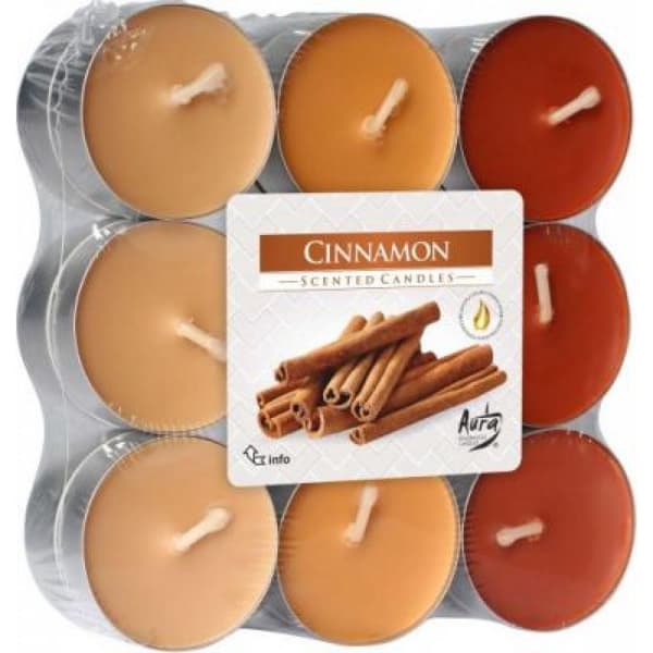 Doftljus - Kanel (18-Pack)