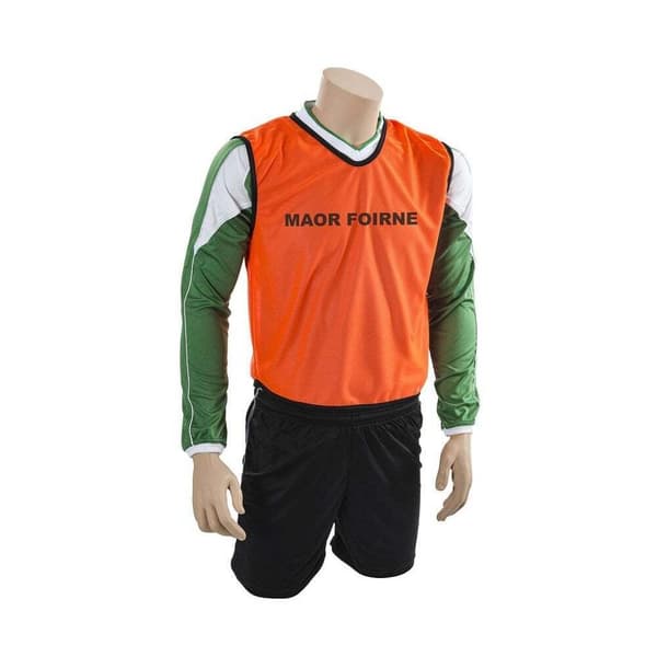 Precision Unisex Adult Maor Foirne Training Bib Fluorescent Orange One Size
