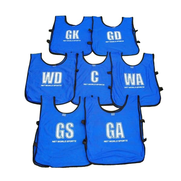 Precision Unisex Mesh Netball Training Bib för vuxna (7 st.)