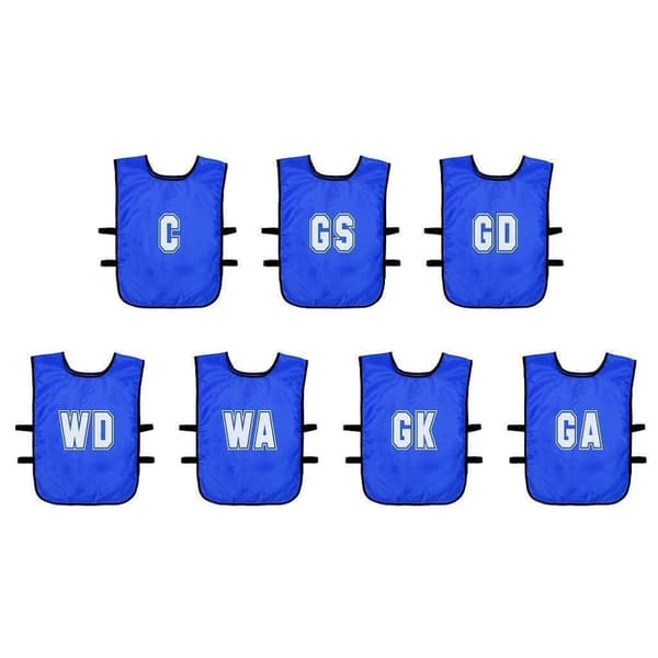 Precision Unisex Adult Mesh Netball Training Bib (Pack of 7) Royal Blue 15 Years and Up