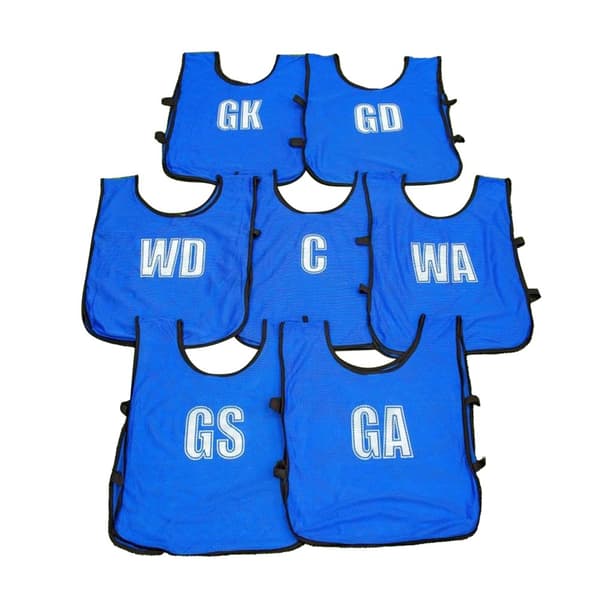 Precision Childrens/Kids Mesh Netball Training Bib (Pack of 7)