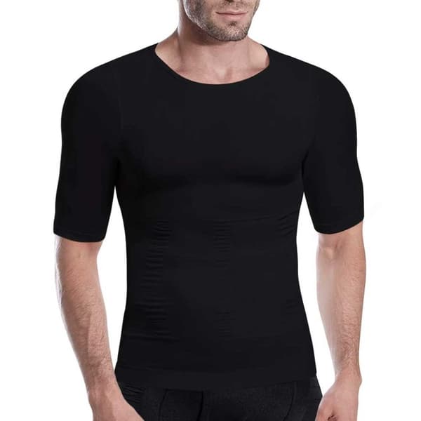 Hållningströja för Bättre Hållning Posture T-shirt L Svart