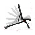 Miniatyrbild 7 av 7: Gymstick Utility Bench justerbar bänk