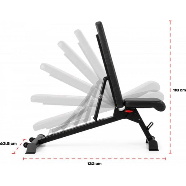 Gymstick Utility Bench justerbar bänk