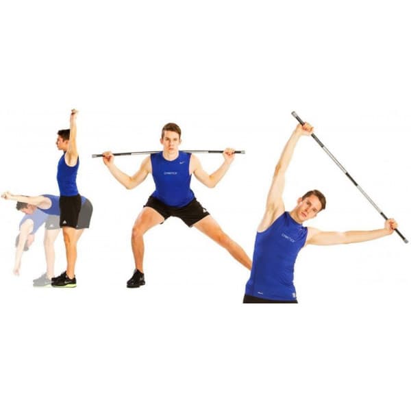 Gymstick Stretching Stick -venyttelykeppi, 131 cm