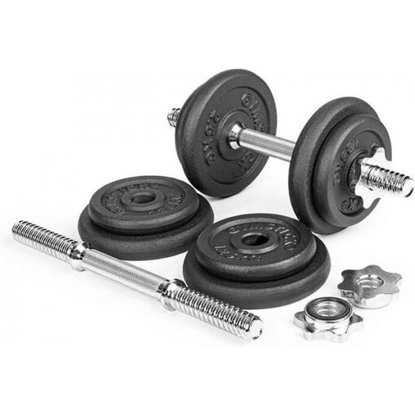 Gymstick Adjustable Dumbbell Set -käsipainosarja, 20 kg