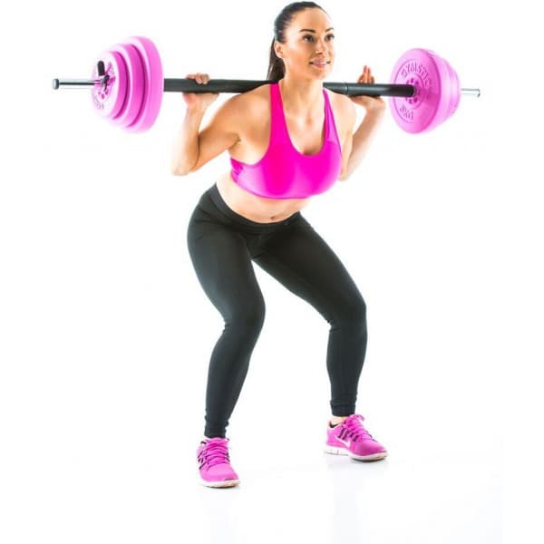 Gymstick Pump Set - vægtstangssæt, 20 kg