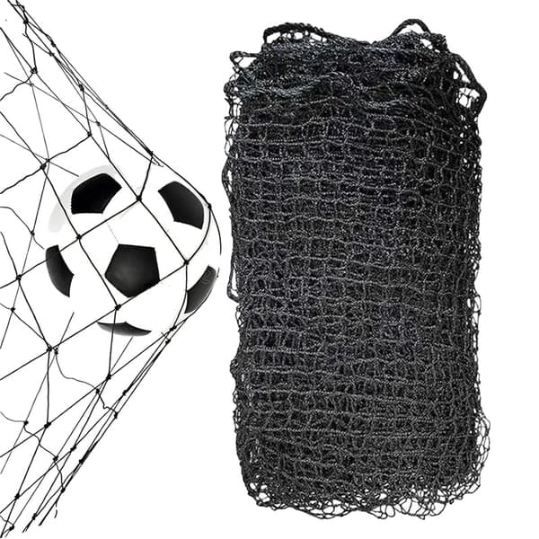 Fotbollsnät för avskärmning, hållbart och återanvändbart, idealiskt för utomhusbruk, perfekt för familj och vänner.