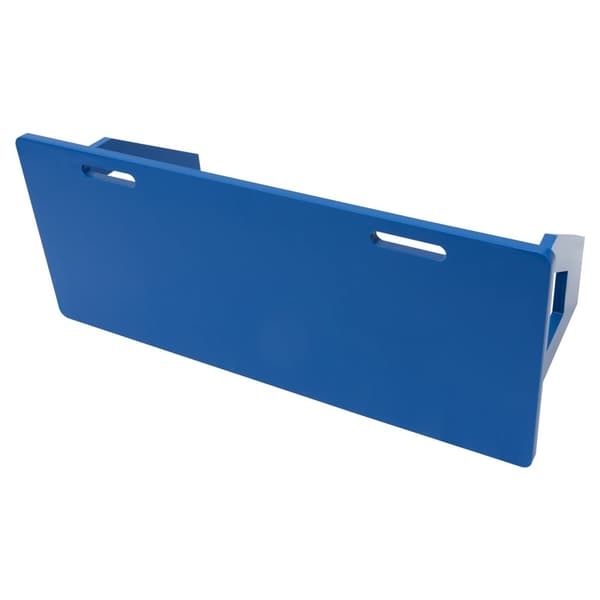 Fodbold Rebounder Board, Justerbare Rebound Vinkler, Holdbart HDPE og Jern Materiale, Fritstående Design,Blå