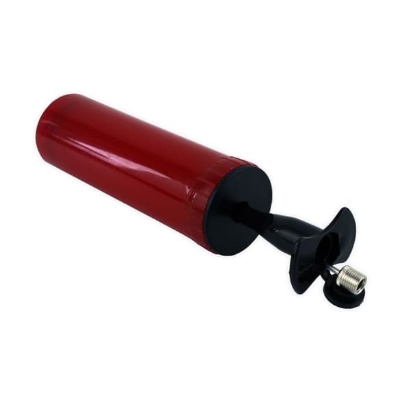 Set med 3 fotbollsmål + boll och pump