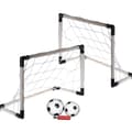 Miniatyrbild 1 av 4: Set med 3 fotbollsmål + boll och pump