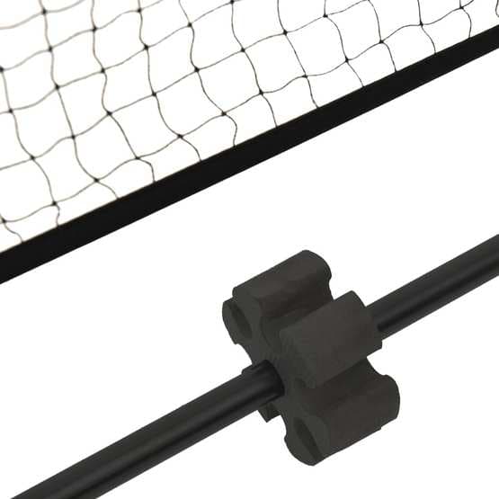 Tennisnät Svart Och Röd 600X100X87 Cm Polyester