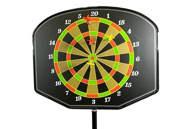 Set of Sports Games 3in1 Basketball Darts Boxing