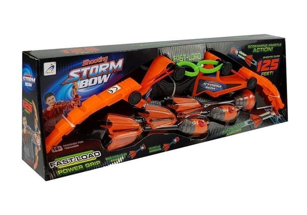 Set Bow 3 Arrows Sports Orange 58 cm