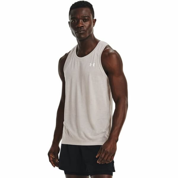 Miesten hihaton toppi Under Armour Streaker Harmaa