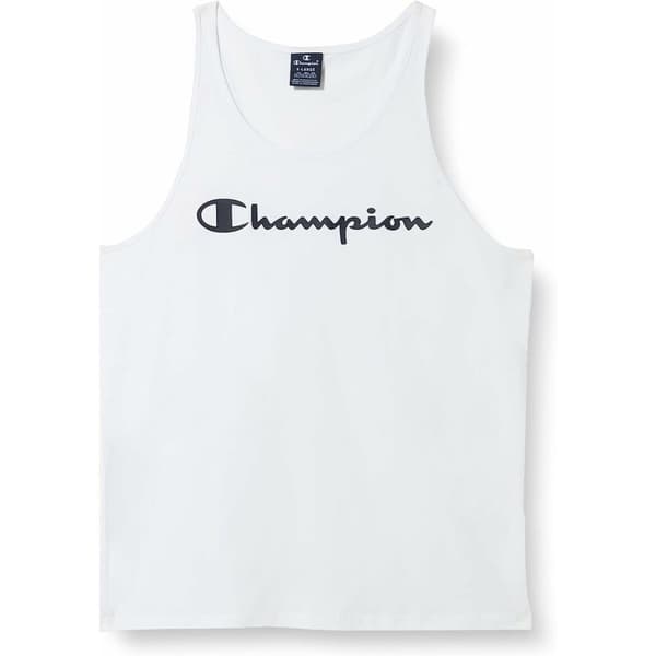 Ärmlös sporttröja Herr Champion Tank Top Vit