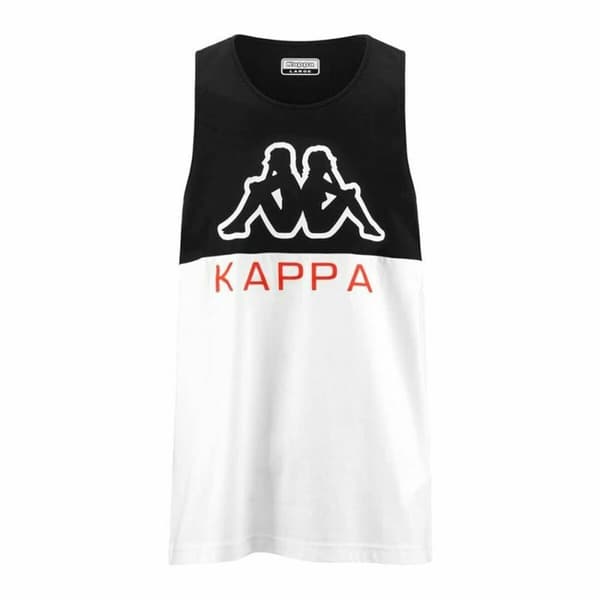 T-shirt til Mænd uden Ærmer Kappa Eric CKD Hvid Sort