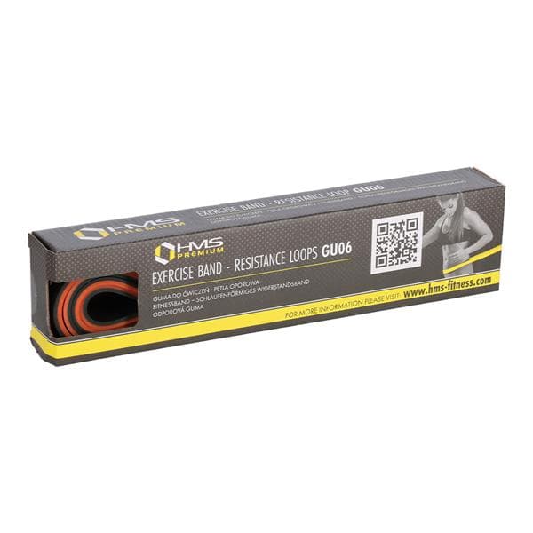 GU06 ORANGE-SORT 29 x 5 x 2250 MM HMS TRÆNINGSBAND